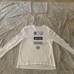 Express white long sleeve